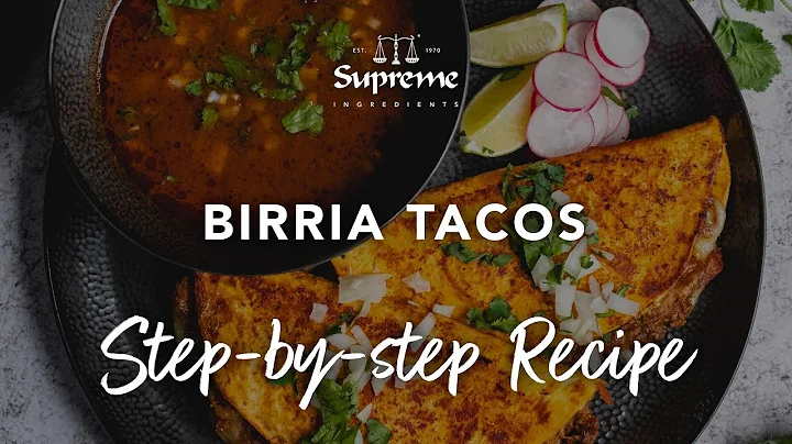 Birria Tacos | Step-by-step Recipe | Supreme Ingredients