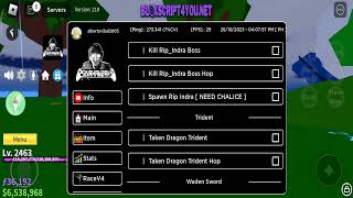 Ganteng Hub Blox Fruits Mobile Script