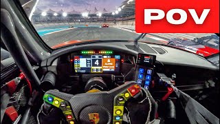 Porsche 992 GT3 Cup Onboard at Abu Dhabi