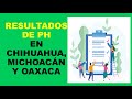 Soy Docente: RESULTADOS DE PH EN CHIHUAHUA, MICHOACÁN Y OAXACA