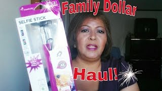 Family Dollar Haul! Oct. 2015