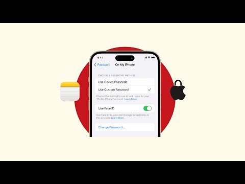 Βίντεο: Πώς μπορώ να κλειδώσω την εφαρμογή Notes στο iPhone μου;