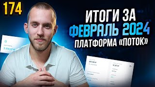 Итоги Инвестиций в Поток за Февраль 2024 года. Рекордный Доход! Сколько Дефолтов? Выпуск 174