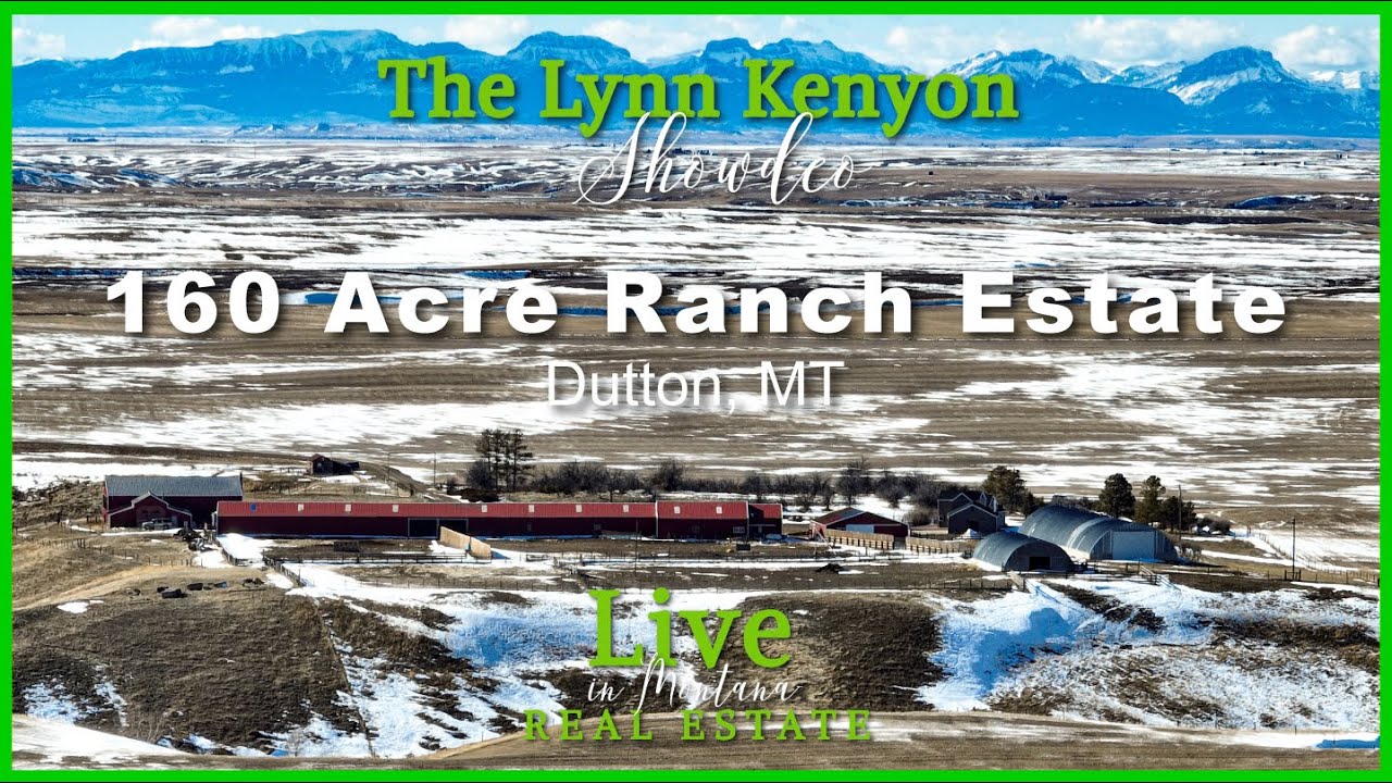 The Lynn Kenyon Showdeo 160 Acre Ranch Estate Dutton MT YouTube