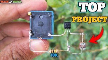 How to make street light | 12 volt relay project | BC547 Project | LDR Project | Electronic Project