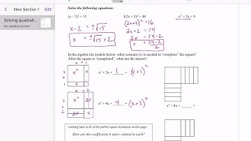 Introduction to Completing the Square (Part 1/3)