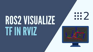 ROS2 - Visualize TFs for a Robot with RViz and tf2_tools