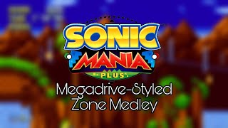 Sonic Mania Megadrive-Styled Zone Medley