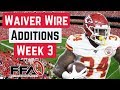 Top Waiver Wire Targets - Week 3 - 2019 Fantasy Football Advice