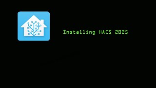 instelling HACS 2025 easy!