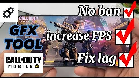 How to FIX LAG and Increase FPS in Call Of Duty Mobile using GFX TOOL (2023)