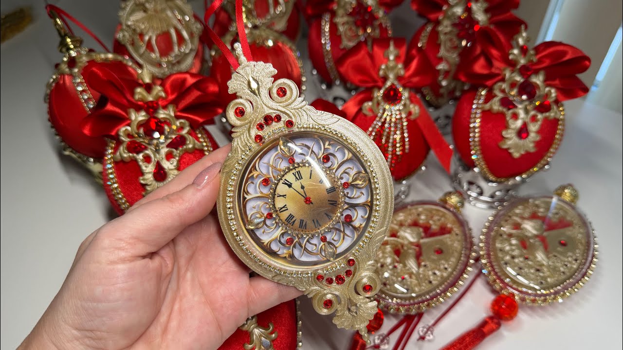 DIY lesson.  Подробный урок по медальону с часиками   комплекты доступны на Etsy 