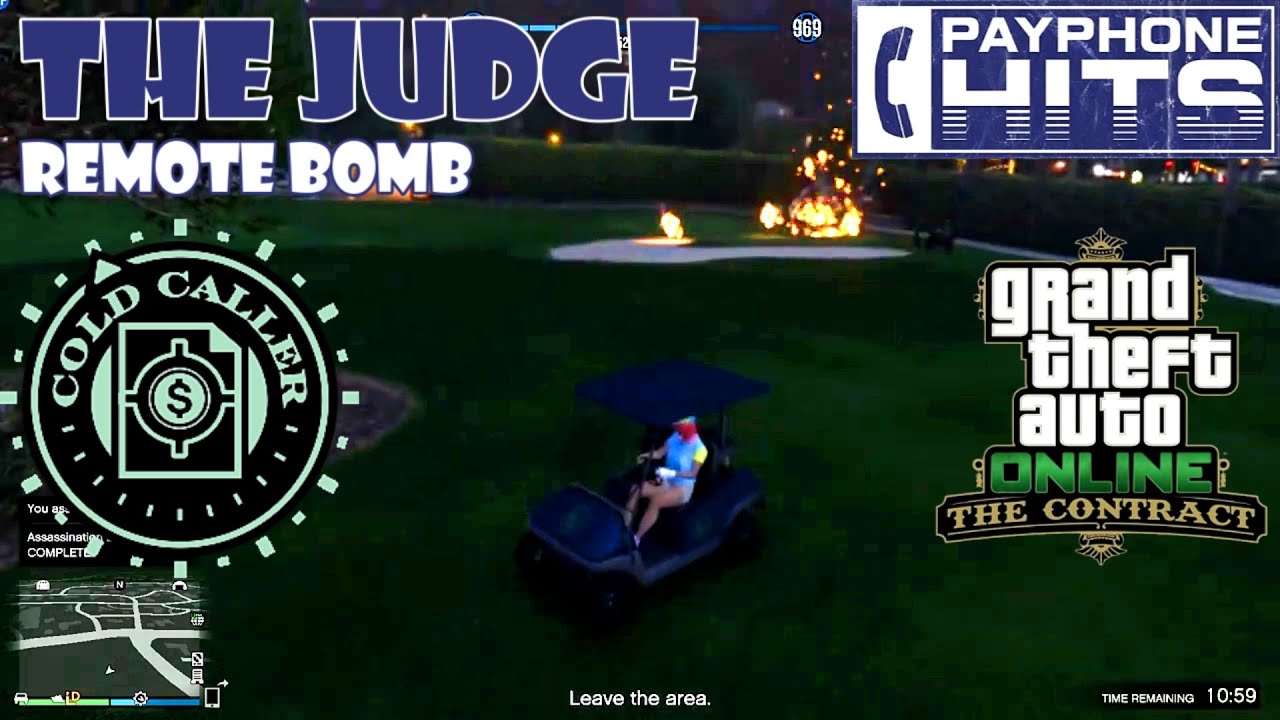 The Judge Remote Bomb Payphone Hits GTA Online YouTube