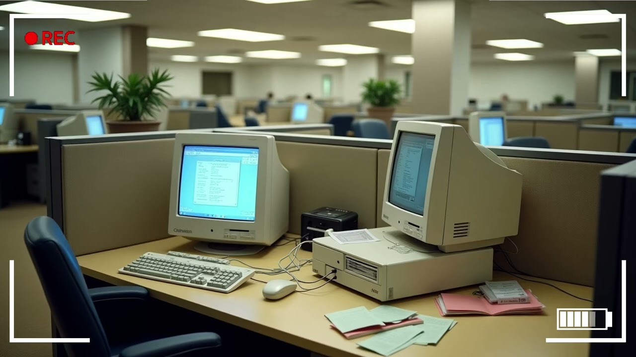 Echoes in the Break Room 🌀 | Vintage Office Lo-fi Vibes