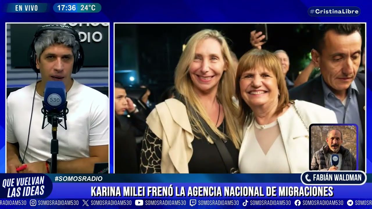 FUERTE INTERNA ENTRE KARINA MILEI y PATRICIA BULLRICH: FABIÁN WALDMAN y TODAS las NOVEDADES en QVLI