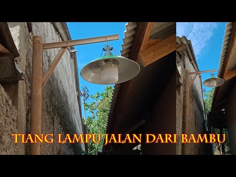 Video: Bagaimana cara membuat tiang lampu dari kayu?