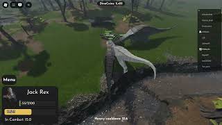(Roblox Jurassic Blocky) Kosing as Jack Rex.
