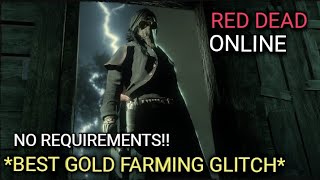 BEST FARMING GLITCH INFINITE GOLD MONEY XP GLITCH - RDR2 ONLINE