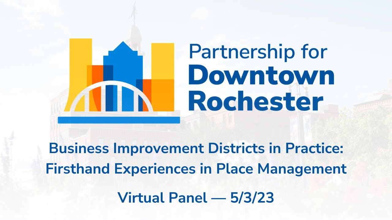 Business Improvement Districts in Practice Firsthand Experiences in