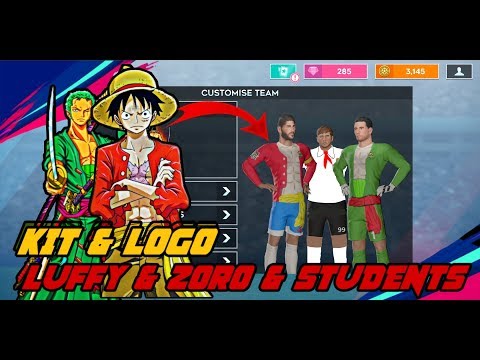 Video KIT & LOGO LUFFY, ZORO, HỌC SINH trong DLS20 | Dream... - youtube
