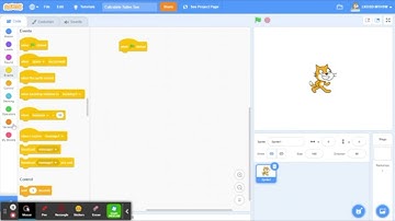 Introduction to Input, Output and Variables in Scratch