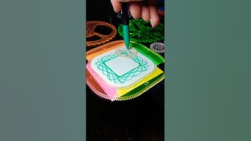 378FD. Robotic Spirograph Shape #spirograph #art