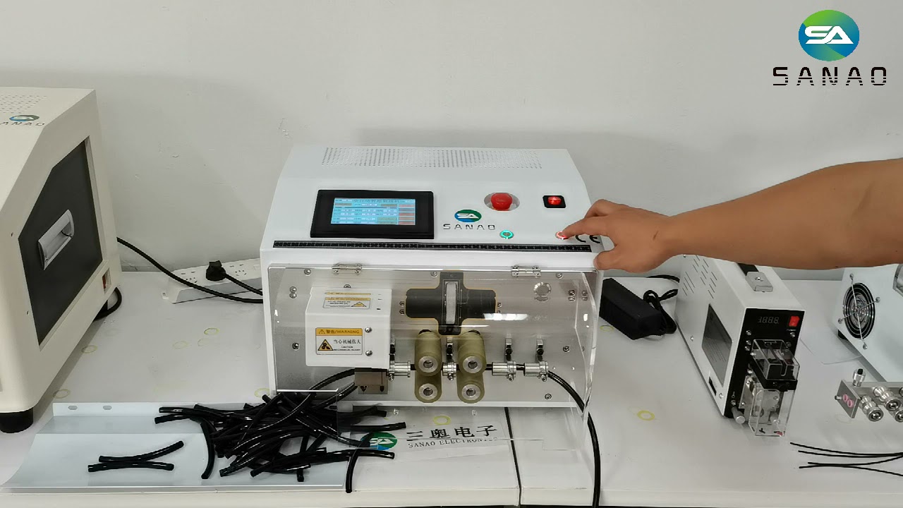 Automatic Nylon/Silicone Tube Cutting Machine YouTube