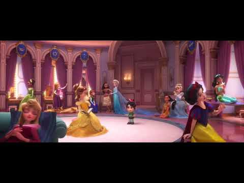 Ralph Breaks the İnternet - Vanellope meets the Disney Princesses Türkçe