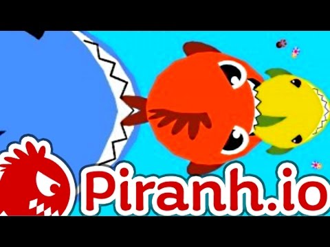 Piranh.io - New FISHY .IO + Power Ups!