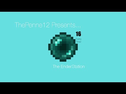 [1Min Tutorial] [Compact] Minecraft Redstone EnderStation