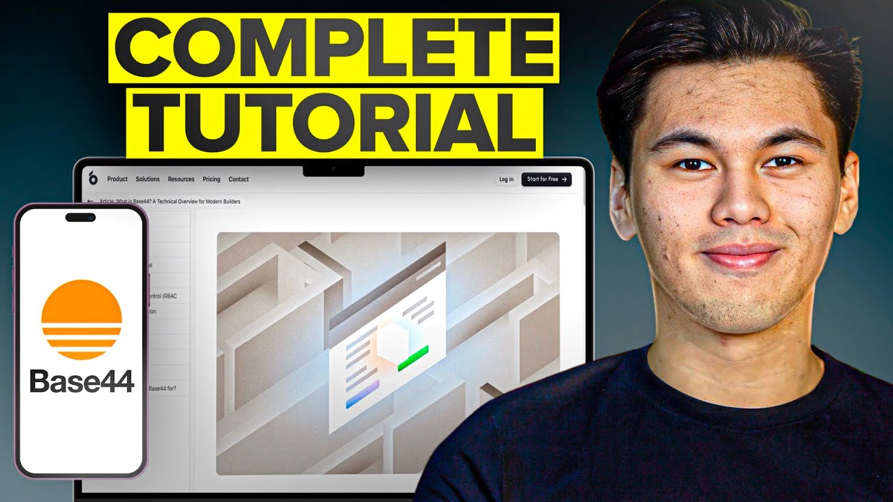 How To Use Base44 - Full Tutorial For Beginners
