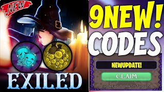 💥NEW!! update 💥EXILED ROBLOX CODES 2025 | EXILED CODES 2025 | ROBLOX EXILED CODES