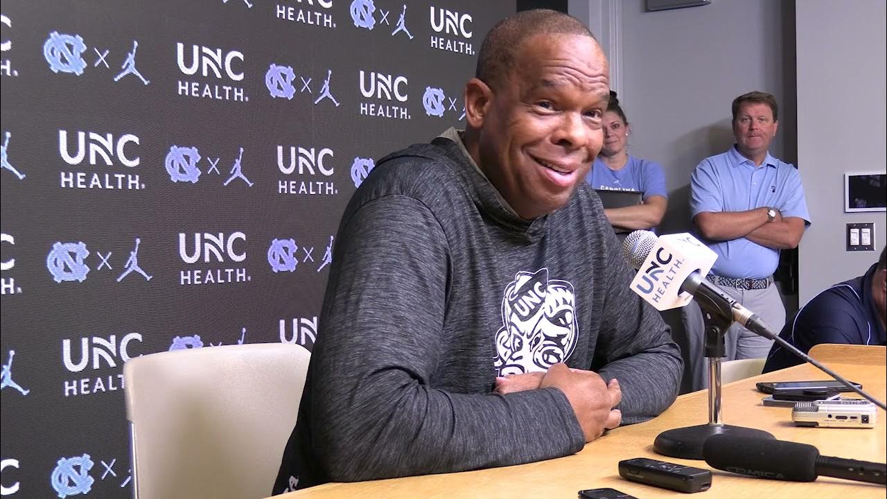 Video: Hubert Davis UNC Basketball Media Day Press Conference