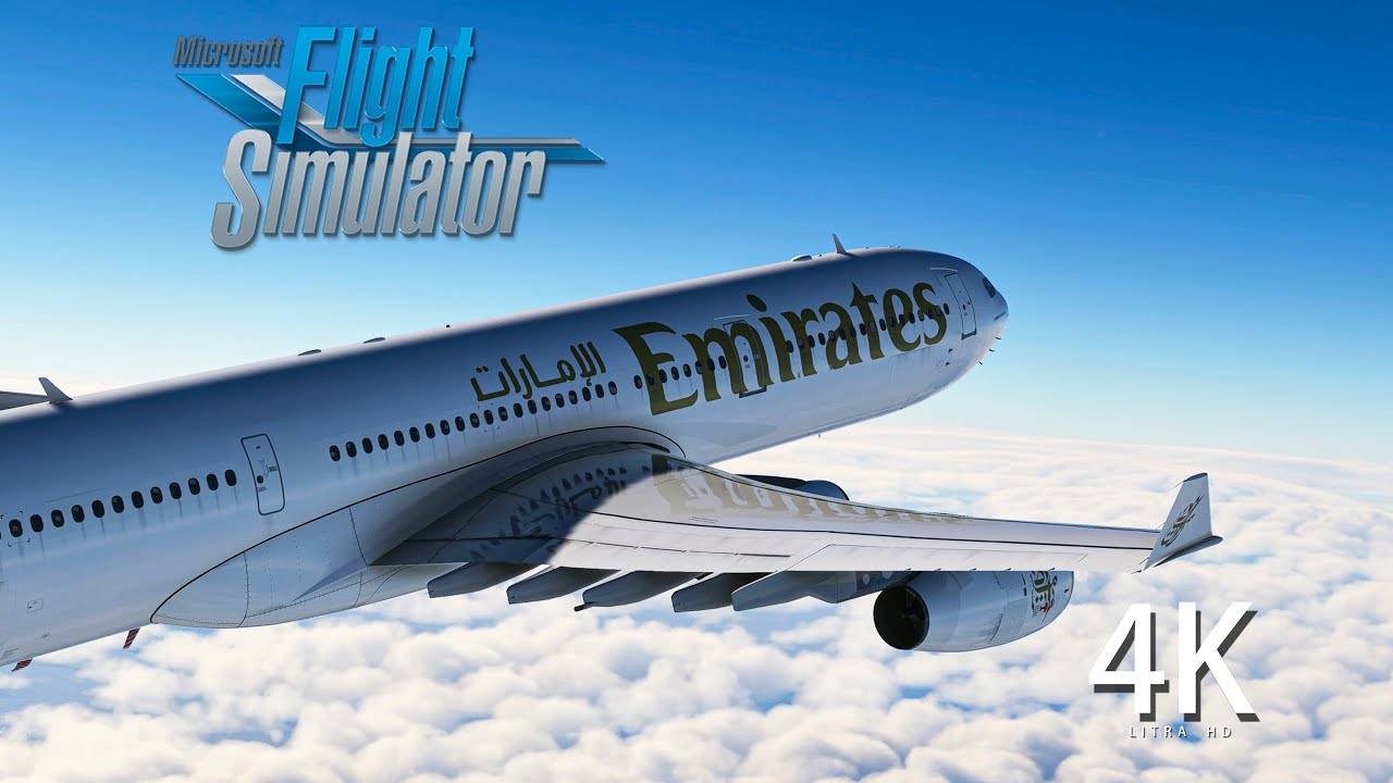 Emirates A340 300ER Dubai Madrid