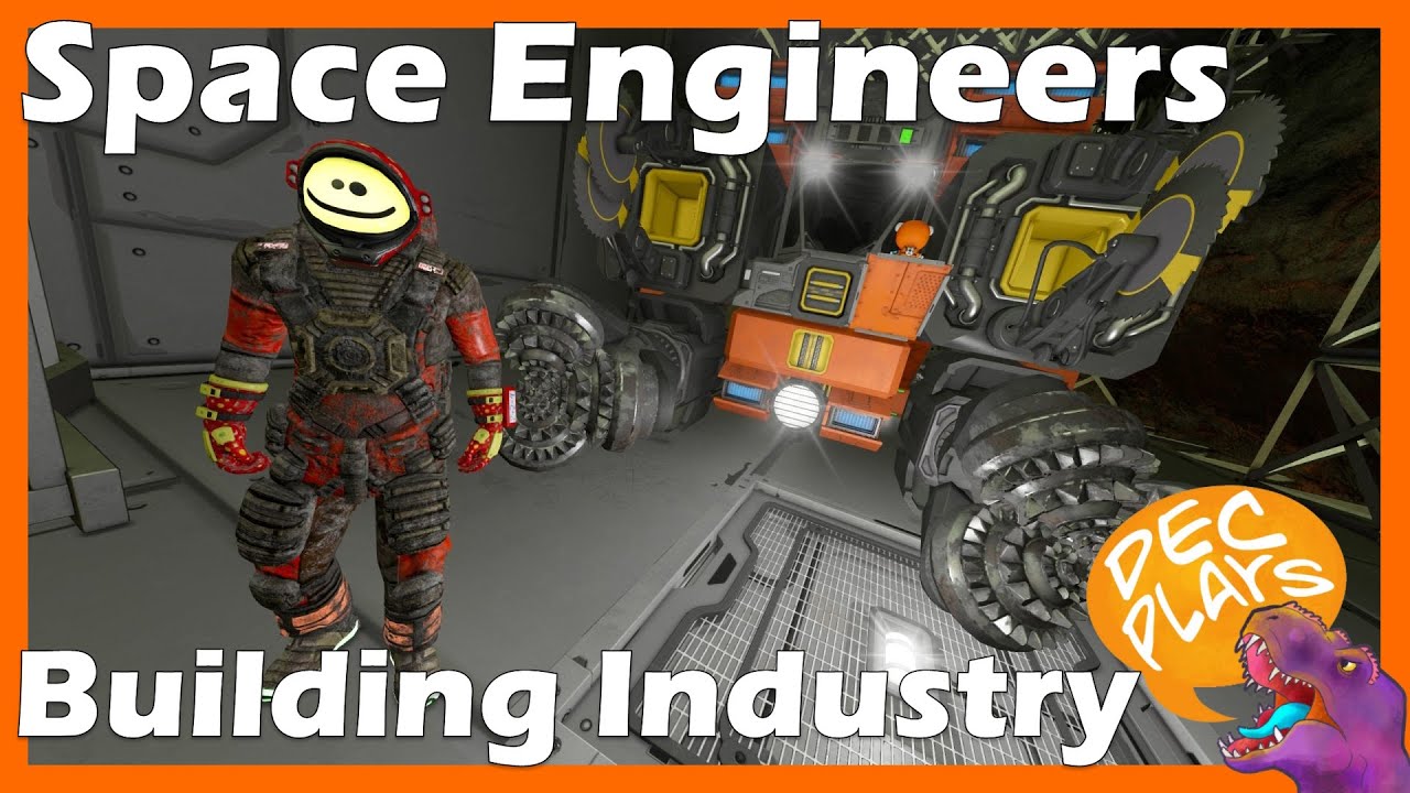 Expanding Industry! - Space Engineers - LIVE - YouTube