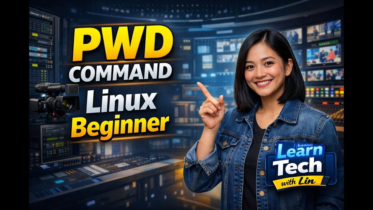 Pwd Computer Courses Linux pwd Command Explained | Current Directory Check | Learn Tech with ...