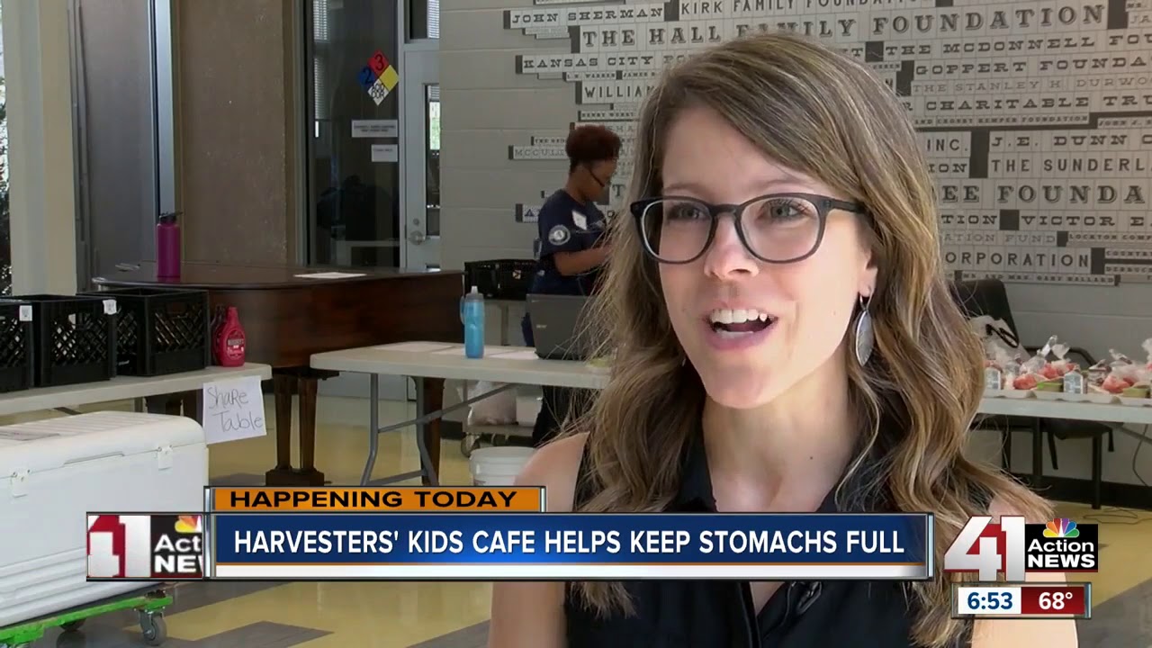 Harvesters' Kids Cafe helps keep stomachs full YouTube