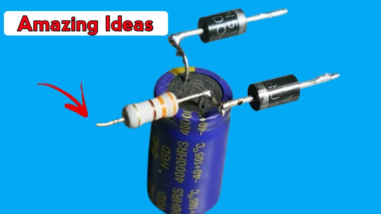 Amazing Ideas for home || How to make Led Tester use 3 components | All led tester making