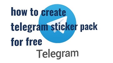How to create telegram sticker pack Telegram Bot Tutorial