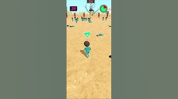 part 🚷💔😭 squid game 3D viewing k sniper challenge #squidgame #jondada #comedy #trending #shorts