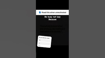 STOP Being Lazy and GET BUSY! #short #viral #getbusy #motivation