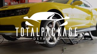 Pinnacle Ceramic Coating Package Appleton WI | Yellow Camaro Paint Correction & Protection