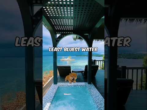 Least blue Vs bluest Water # adventure