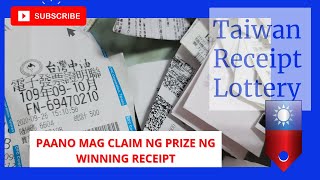 WINNING RECEIPT LOTTERY TAIWAN | PAANO MAG CLAIM #lottery #receiptlottery #winninglottery screenshot 4