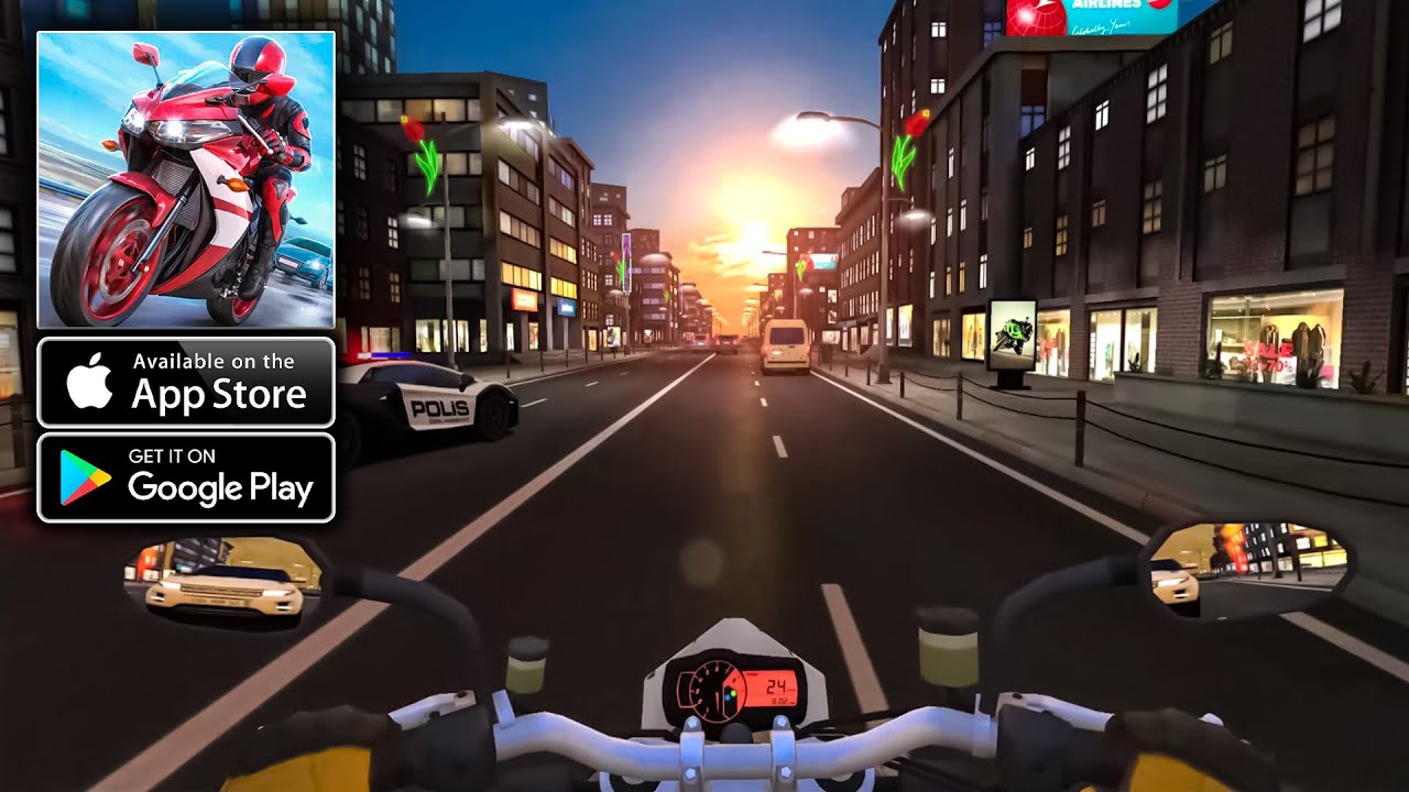 City Dunks 100% Complete | All Races + Boss Race | Racing Fever Moto Gameplay (Android/iOS)