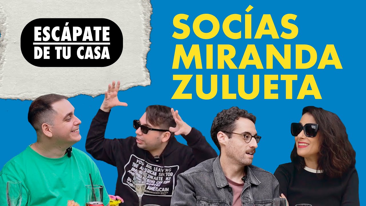 Escápate De Tu Casa #S3E4 - LUCHO MIRANDA / ELISA ZULUETA / IGNACIO SOCIAS