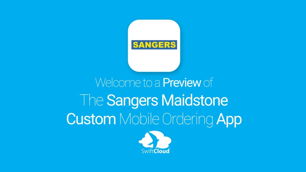 Sangers Maidstone Mobile App Preview SAN322W YouTube