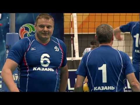 Матч ветеранов казанского и российского волейбола