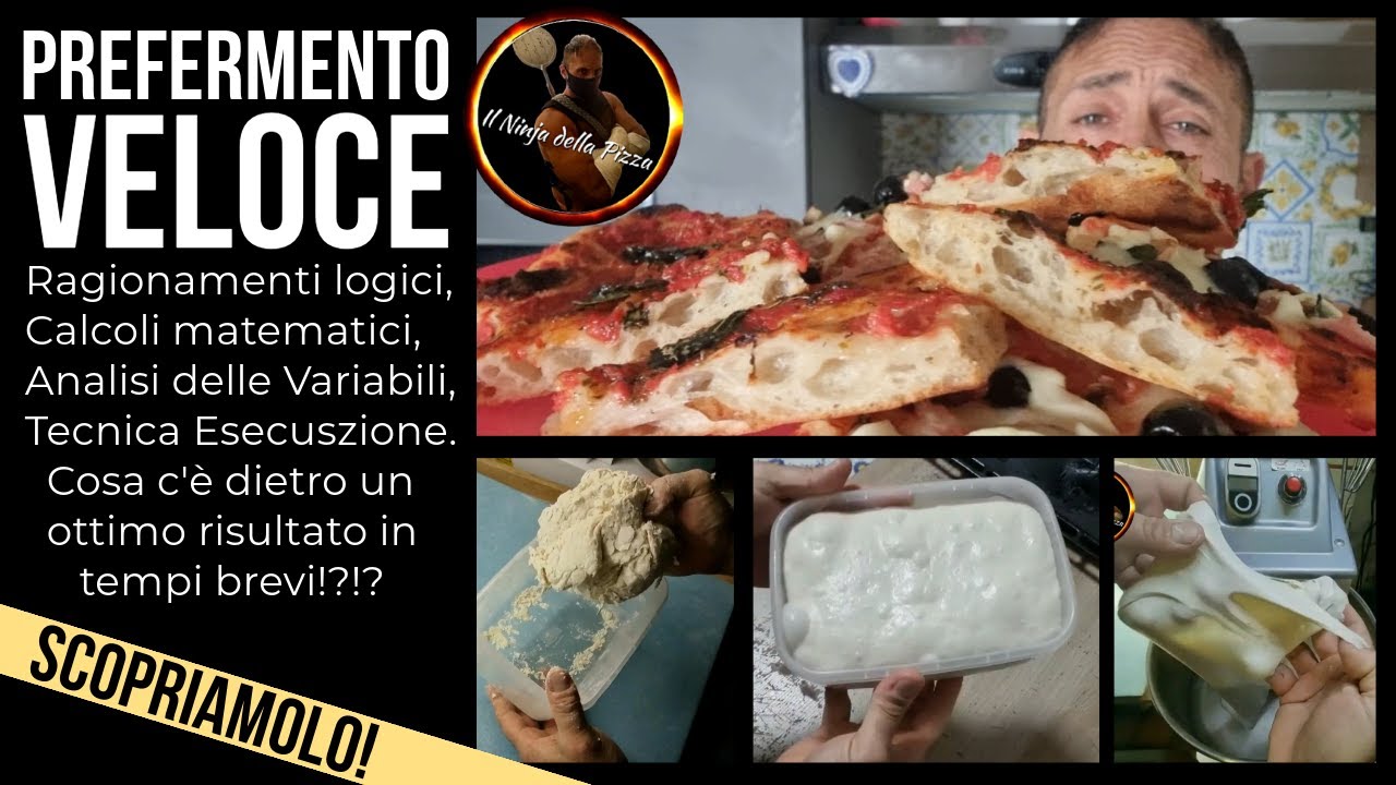 PREFERMENTO VELOCE PER PIZZA - Cosa c'è dietro un ottimo risultato in tempi stretti...scopriamolo!