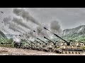 US M109, South Korea K55A1 & K9 Thunder Howitzers Live-Fire